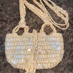 Beige Shoulder Bag
